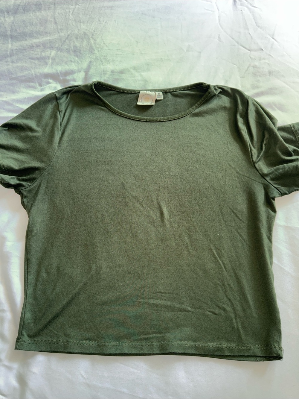 Everyday Crewneck Tee in Olive
